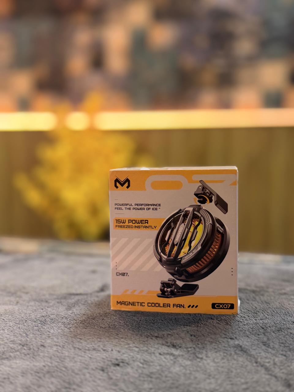 MEMO CX07 15W Magnetic Phone Cooling Fan – Semiconductor Gaming Cooler