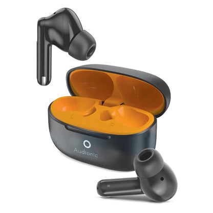 Audionic Airbud 690 ION Wireless Earbuds – Bluetooth 5.4, Quad Mic ENC & Gaming Mode