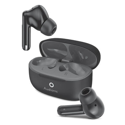 Audionic Airbud 690 ION Wireless Earbuds – Bluetooth 5.4, Quad Mic ENC & Gaming Mode
