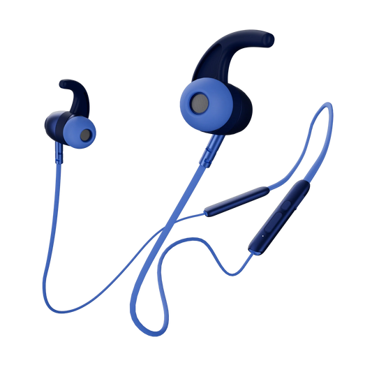 Audionic Signature S-350 Bluetooth Neckband – 25H Playtime, ENC & Fast Charging