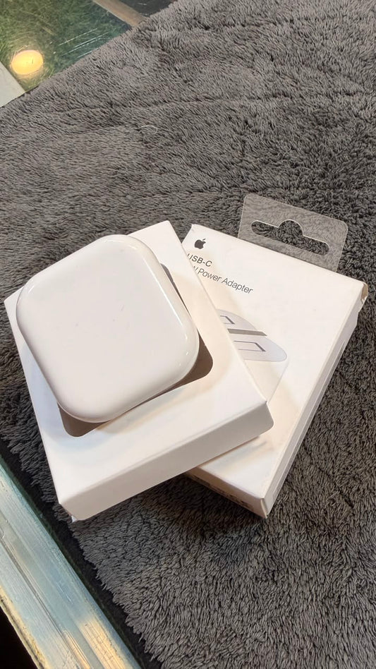 Apple USB-C 20W Power Adapter – Original Fast Charging Adapter