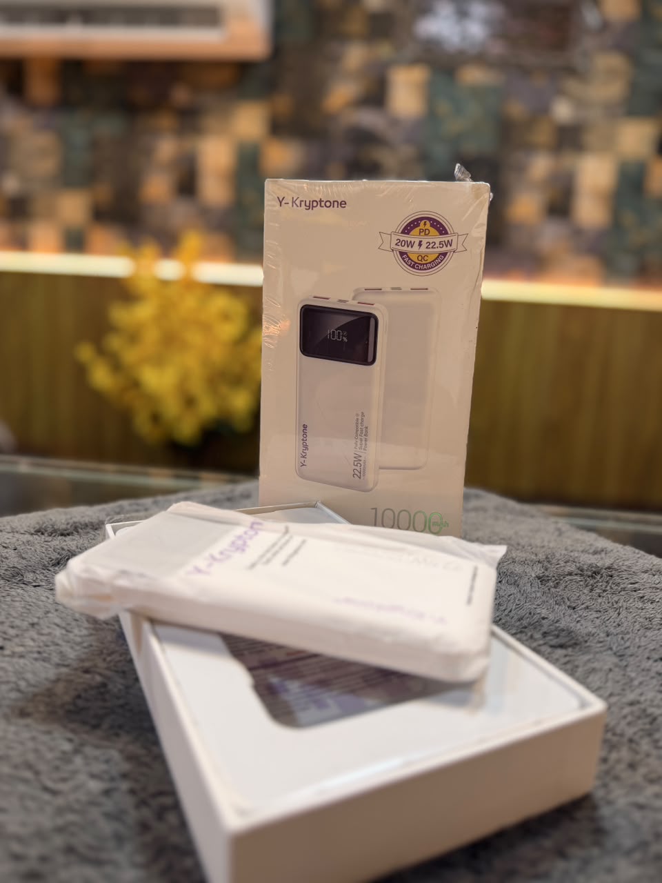 Y-Kryptone GT-11 10000mAh Power Bank – 22.5W Fast Charging