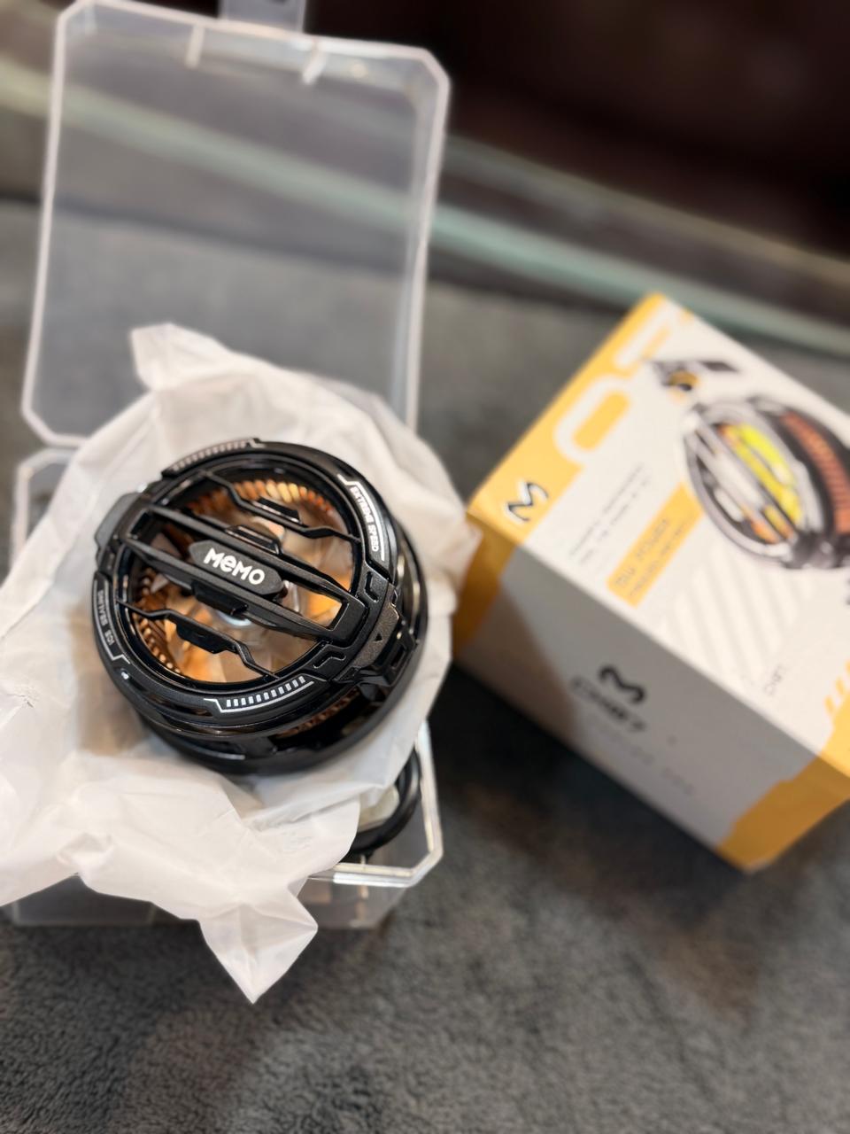 MEMO CX07 15W Magnetic Phone Cooling Fan – Semiconductor Gaming Cooler