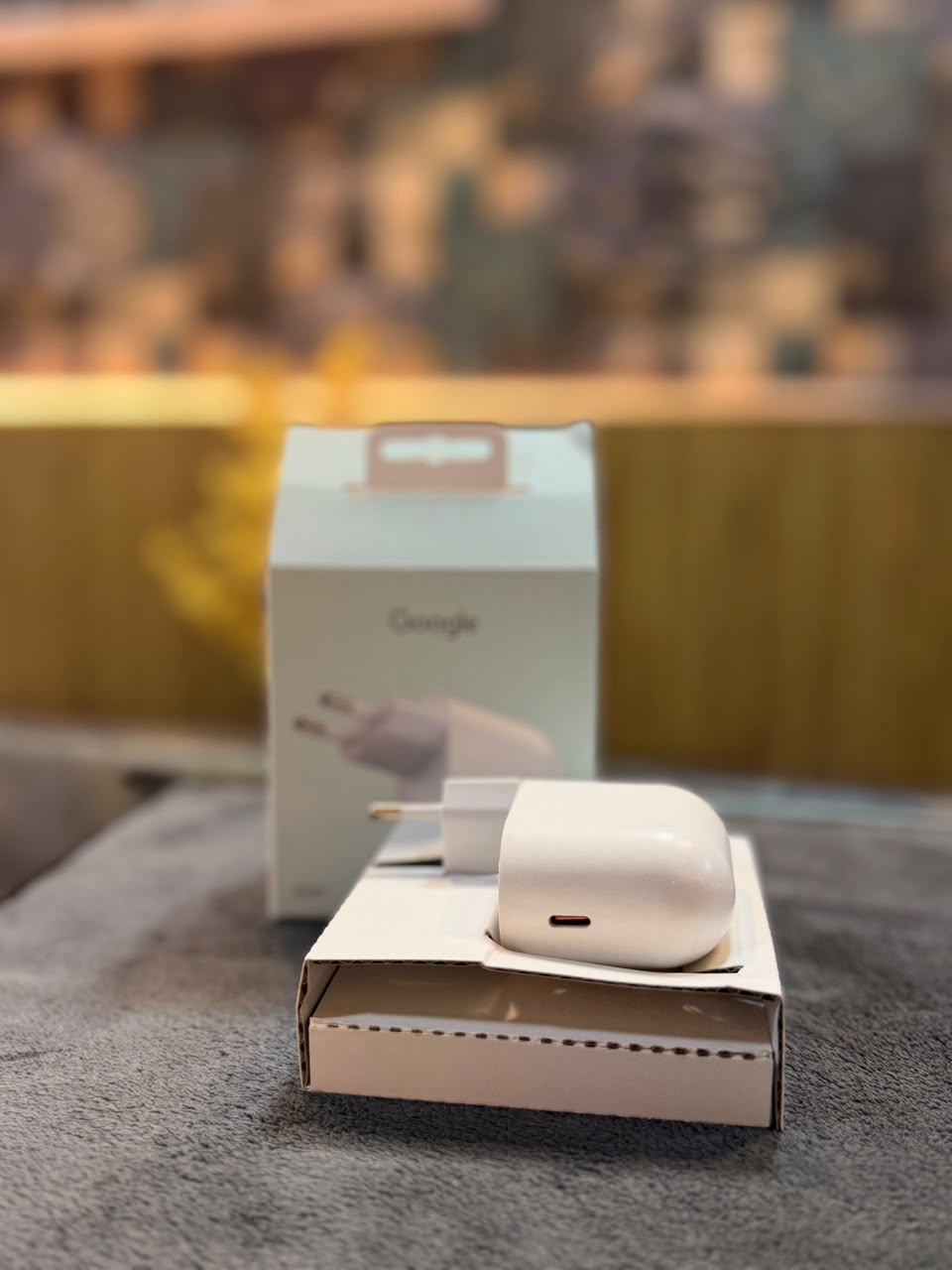 Official Google 45W USB-C Power Adapter Fast Charger (EU 2-Pin Plug)