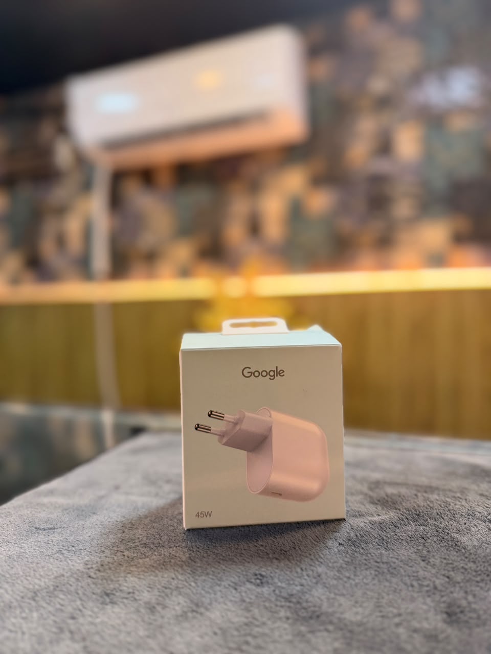 Official Google 45W USB-C Power Adapter Fast Charger (EU 2-Pin Plug)
