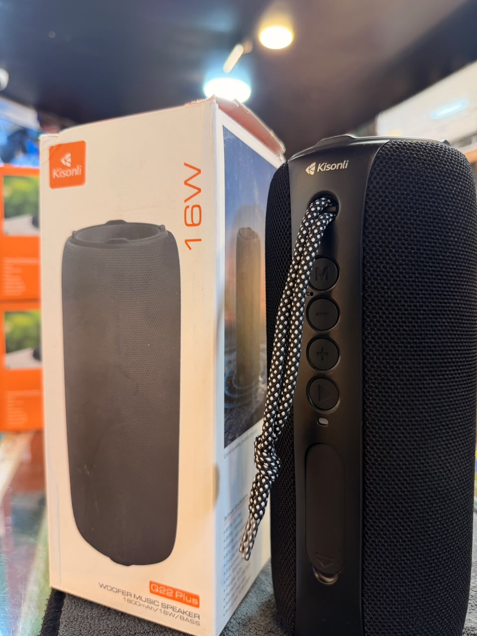 Kisonli LED-802 RGB Bluetooth 5.3 Soundbar Music Speaker