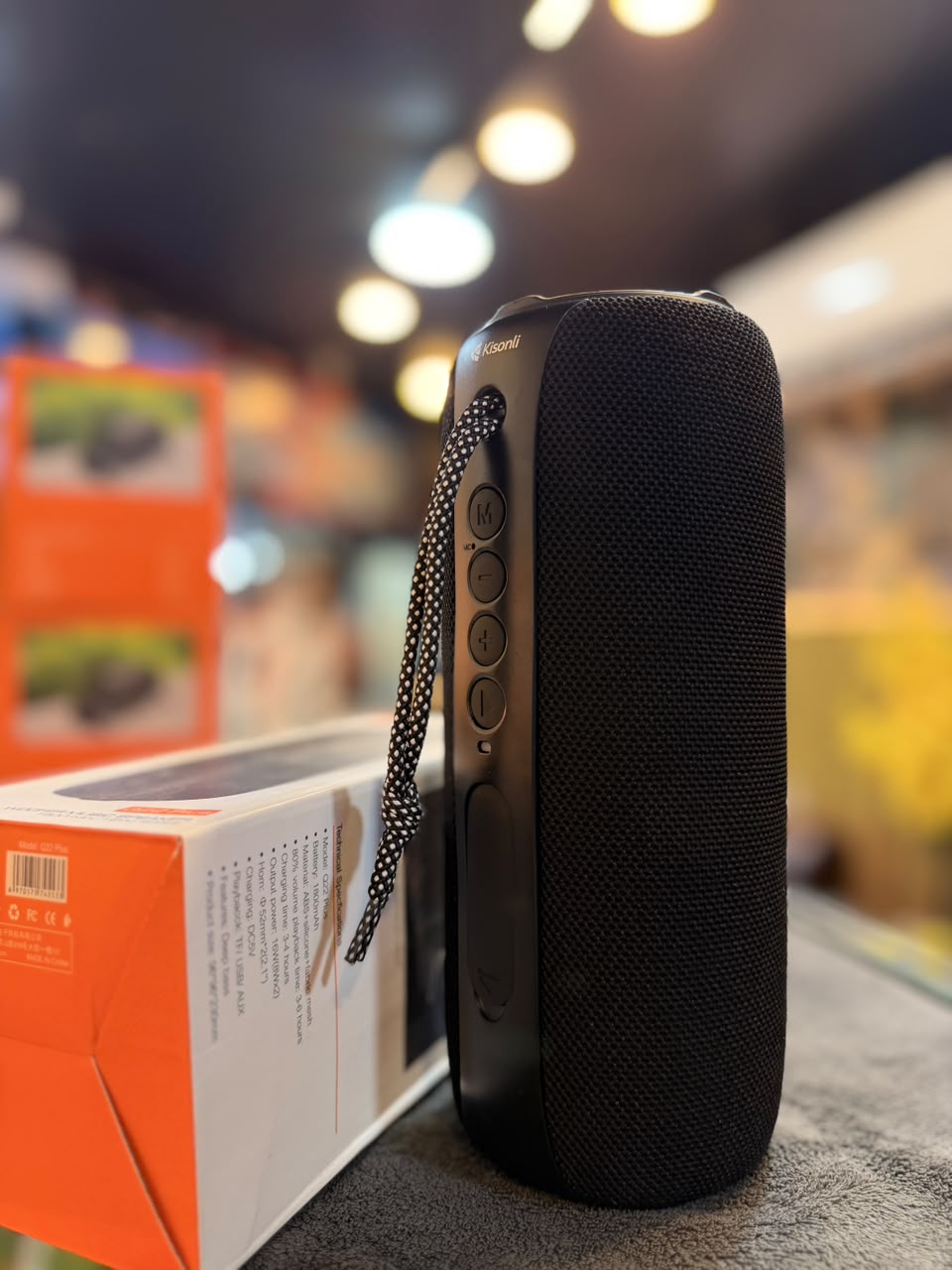 Kisonli LED-802 RGB Bluetooth 5.3 Soundbar Music Speaker