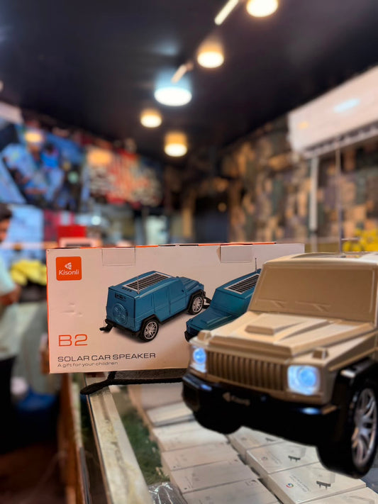 Kisonli B2 10W Solar Charging Bluetooth Car Speaker