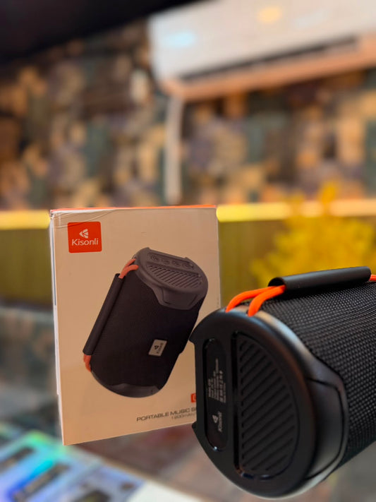 Kisonli Q39 8W Portable Bluetooth Speaker with 1200mAh Battery, USB & TF Card