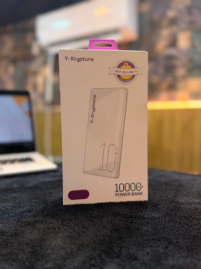 Y-Kryptone GT-11 10000mAh Power Bank – 22.5W Fast Charging
