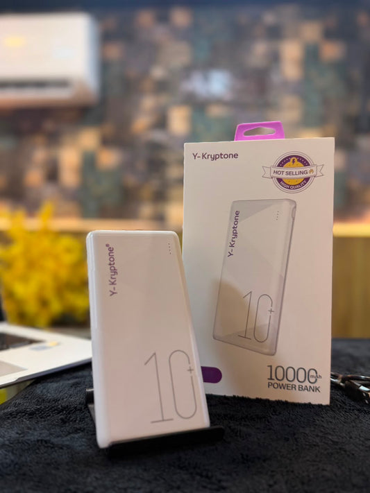 Y-Kryptone GT-11 10000mAh Power Bank – 22.5W Fast Charging